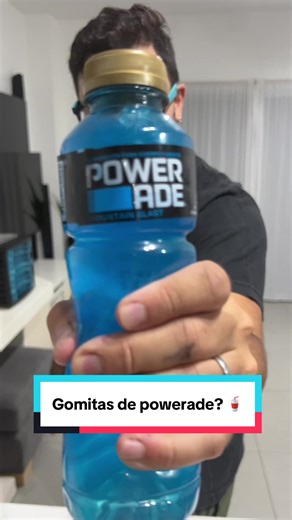 Cómo hacer gomitas de Powerade en casa
