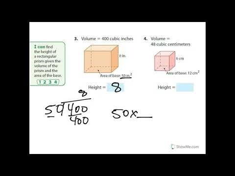 13.4 Find Unknown Dimensions