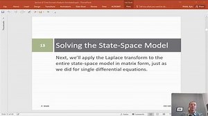 Laplace transform of the State-Variable Model - Part I