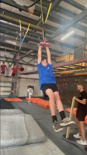 Tricky grips 💫⚡️ ninja warrior training kids