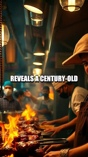 Vaulted Echoes and Hidden Feasts of a City at Night