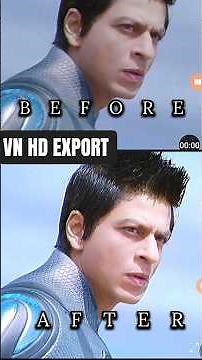 VN app HD EXPORT tutorial 😲#shorts #tutorial