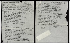 Ten Original Handwritten Lyrics To Some Of Rock 'N' Roll's Greatest Songs