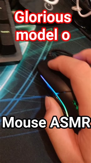 Mouse ASMR and Glorious model o #glorious #mouse #asmr