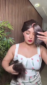 1.6M views · 4.4K reactions | Hair cut hack #nouhailaait__ #hack #tips #makeup | الآنسه | Facebook