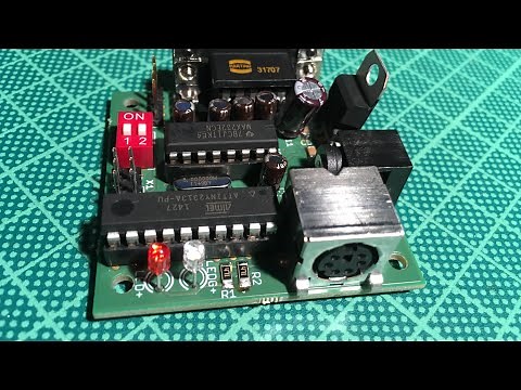 Assembling the PS2 to RS232 Serial Mouse Adapter