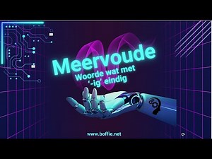 AFRIKAANS MEERVOUDE - words ending with 'ig' in Afrikaans. #afrikaans #plurals #learning