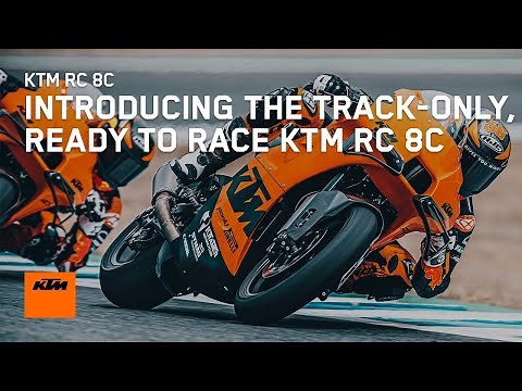 Introducing the track-only, READY TO RACE KTM RC 8C | KTM