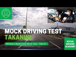 Nitisha's Restricted Mock Driving Test - Takanini 🚗 - Part 3