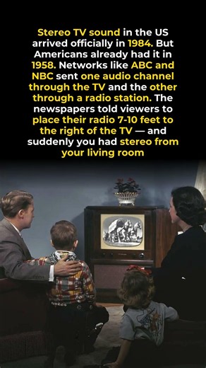 This 1958 Stereo Setup Is Hilariously Genius #Vintage #Television