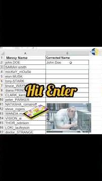 How to fix messy data in simple 3 steps. How to use PROPER Formula #altctrlharis #exceltips #exceltr