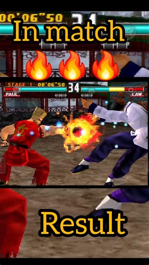 Tekken 3 paul secret moves 🤯- Paul tips and tricks #shorts #gaming #viralshort