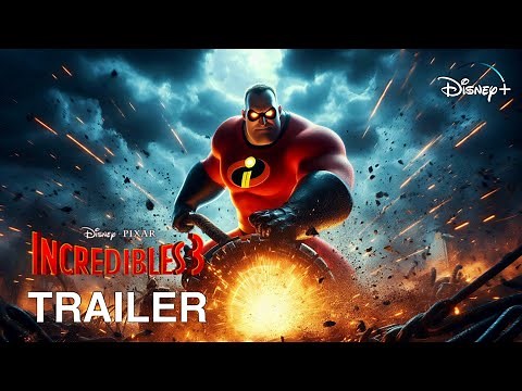 INCREDIBLES 3: (2025) First Trailer | Pixar