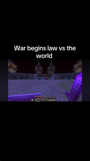 War Begins: Law vs The World in Minecraft