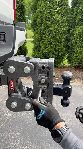 The toughest hitch on the market has some unique features. It acts like a shock for your trailer and makes a smooth ride. Pintle hitch? No problem #tiacrew @genyhitch #trailer #toolsinaction | Tools in Action