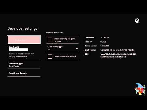 **Xbox One Secret Developer Settings Menu**