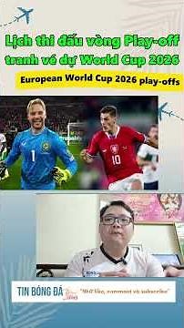 WORLD CUP 2026 PLAY-OFF FIXTURES - EUROPE ZONE | WORLD CUP 2026 QUALIFIER FIXTURES