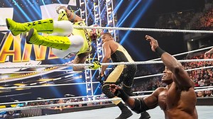 The LWO vs. Bobby Lashley & The Street Profits: WWE Fastlane 2023 highlights