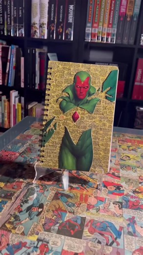 20/20/20 vision My favorite sketchbook ever. Shout out to John Tyler Christopher for the incredible artwork! #albertlovescomics #cinch #sketchbook #diy