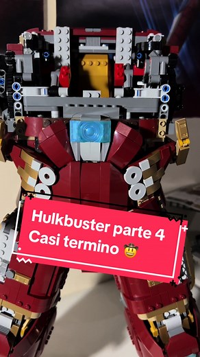 Hulkbuster LEGO Parte 4: Montaje Casi Completo