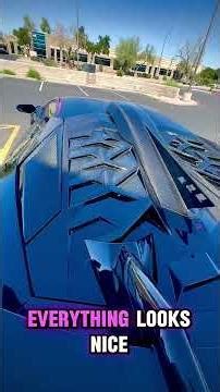TheStradman’s FULL Carbon Fiber Aventador 🤯 SVR Widebody Final Form! #shorts #short ‪@TheStradman‬