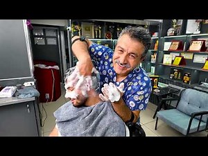 THE ONLY VIDEO YOU WILL WATCH TO SLEEP. ASMR RELAXING HEAD MASSAGE , HAIR WASHING , BRAVE SHAVING