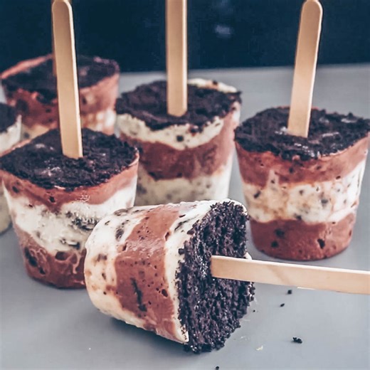 Oreo Popsicles