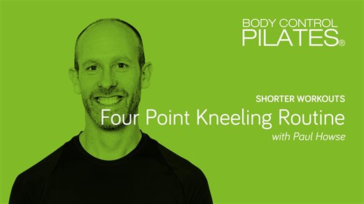 Short Workout: INTERMEDIATE Four Point Kneeling Routine with Paul Howse