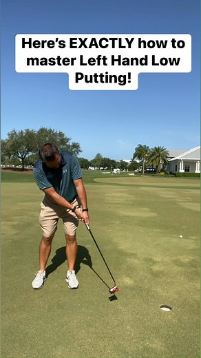 6.1K views · 43 reactions | If you haven't tried left hand low putting I would say give it a try! #reels2023 #golf #golfer #golfing #golftips #golftipsdaily #golflessons #golfinstruction #golfcoach #golfcoaching #golfaddict #golfpro #golfporn #golflife #whyilovethisgame | Jim LaBuda Golf | Facebook
