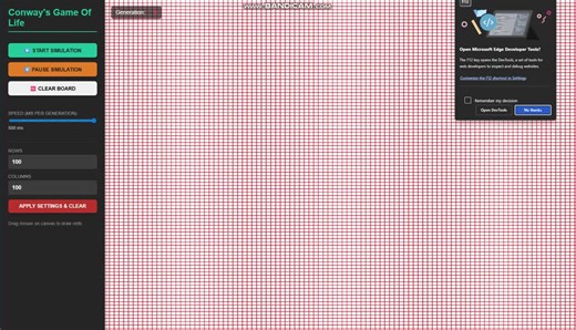 Built a high-performance Game of Life project with interactive features | Ayush Mainali posted on the topic | LinkedIn
