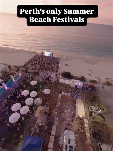 Perth Beach Festivals: Motif Openair & Cali Beach