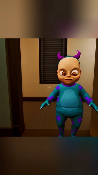 Baby in Yellow – Babysitter vs Demon Baby Can I Survive? 👶🔥 #babyinyellow