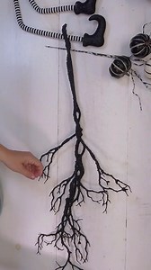 366K views · 7.1K reactions | Feeling spooky? Our Witch Twig Swag Kit brings drama with those black-and-white harlequin ribbons, witchy legs, and striped accents—everything you need for a statement Halloween piece. Kits are disappearing fast—grab yours before they vanish into the mist!  https://www.keleas.com/product/witch-twig-swag-kit-supply-list/ #HalloweenSwag #WitchTwigSwag #LimitedEditionKit #DIYHalloweenDecor #KeleasFlorals | Kelea's | Facebook