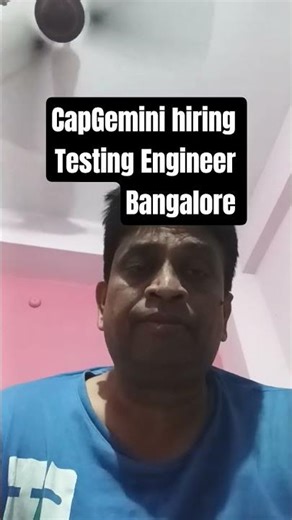 Capgemini QA Automation Engineer | Java/Python