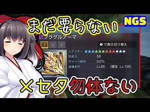 【PSO2NGS】プラグルアーマが今は要らない理由【☆12防具雑談】