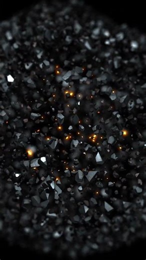 4K Hypnotic Dark Ember Flow! Ambient Particles for Relaxation & Sleep