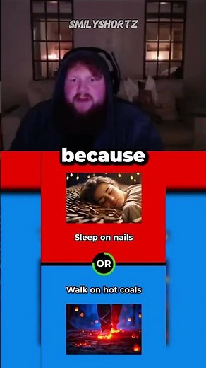 CaseOh Reacts To a Painful Would You Rather 😭 #caseoh #meme