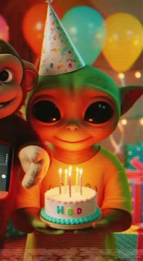 Baby Alien's Birthday Wish For YOU!