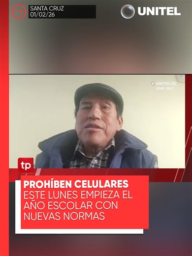 Este lunes 2 de febrero inicia la gestión escolar con nuevas normas; entre ellas, destaca la prohibición del uso de celulares para profesores y alumnos dentro de las unidades educativas. #Unitel #Sociedad #Clases