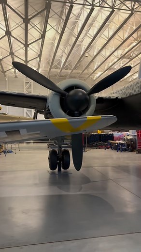 A very rare Luftwaffe relic, resident at the Steven F. Udvar-Hazy Centre at Washington’s Dulles Airport #warbirds #ww2 #ww2history #luftwaffe #heinkel | Daniel J Wheatcroft