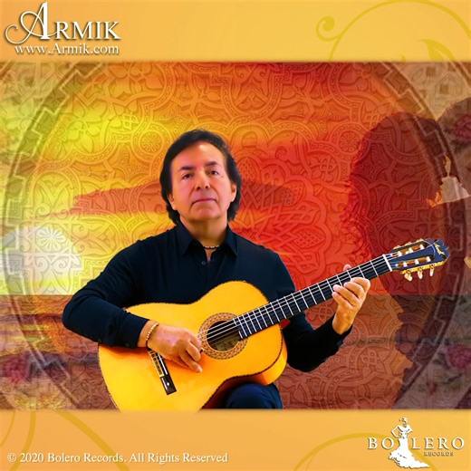 Here’s a sample of Dancing Shadows from my Gold album, Gypsy Flame album. Enjoy the 25thAnniversary Version (Single)! #Armik #dancingshadows #guitar
