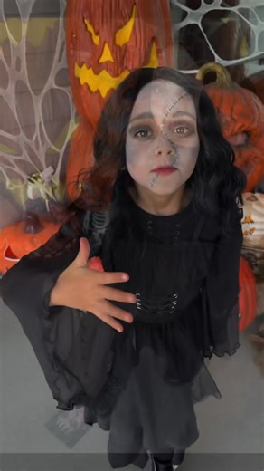 My daughter loves Halloween. This year she wanted to be the soul sucker Deloris from Beetlejuice Beetlejuice. What are your kids going as?? #beetlejuice #Iowa #Halloweencostume #deloris #kidscostumes #delores | DIY & Creative Ideas with Heidi