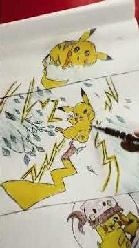 pikchu drawing #art#drawing