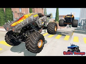 MAX D MONSTER JAM MADNESS | Who's The Best MAX D? - BeamNG Drive