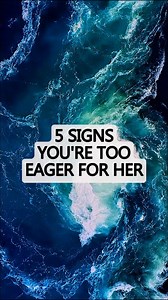 😍💖🙄5 Signs You're Too Eager For Her😍💖🙄 Subscribe for more Dating and Psychology Tips Study your friend circle betraying you. Your friends start making painfully obvious excuses to leave you two alone, trying too hard to talk you up, clearly following your desperate signals - women spot this orchestrated behavior. Notice how your social media thirst shows through. Watching her stories within minutes, liking posts instantly, commenting on everything she shares - this digital validation seeki
