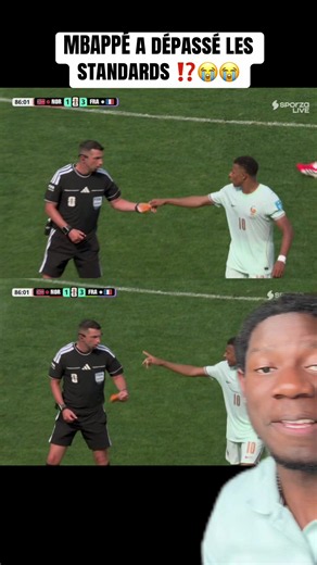 MBAPPÉ Donne des ordres à l’arbitre ⁉️😭😭#mbappe #foot #worldcup2026 #referee