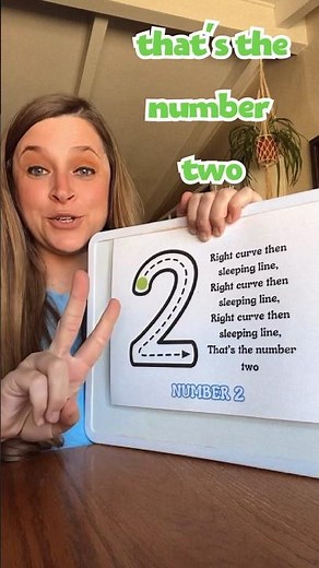 Writing Numbers is FUN #preschoollearning #toddler #preschoolsongs