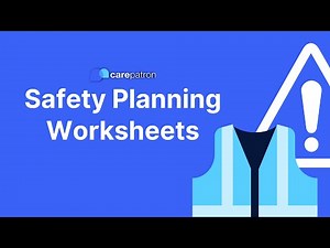 Safety Planning Worksheets