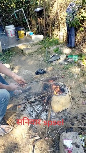 Outdoor Flatbread Cooking: Rustic Food Preparation