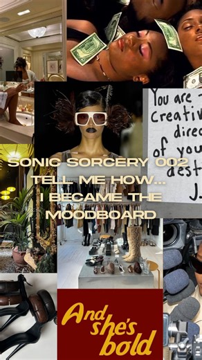 Amber Finney-Allen | ✶ SONIC SORCERY 002– TELL ME HOW.. I BECAME THE MOODBOARD✶ this is spiritual technology you can listen to throughout your day — a... | Instagram